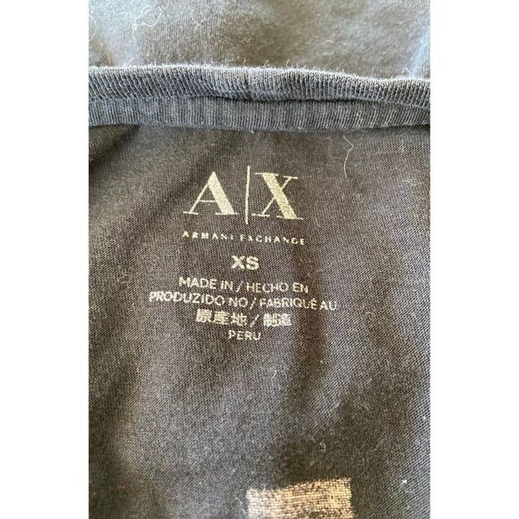 American exchange black T-shirt - Picture 3 of 3